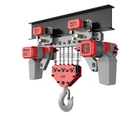 15噸超低運行式DLER環鏈電動葫蘆